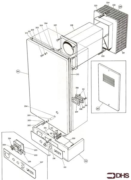 Exploded Diagram for CASING PANELS/ COVERS/ PROGRAM