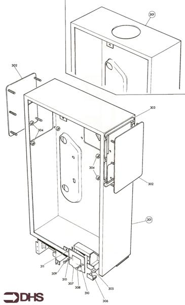 Exploded Diagram for CASING ASSY