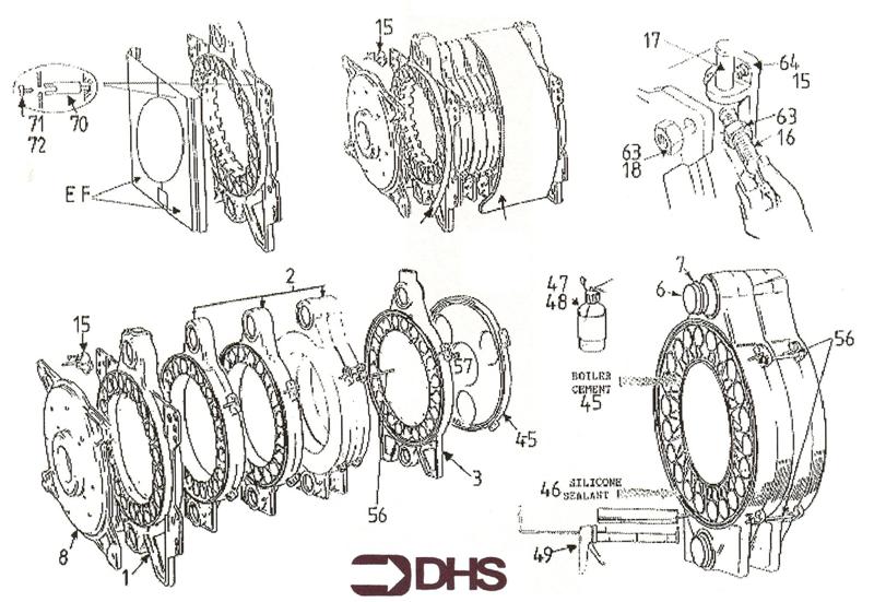 Exploded Diagram for BOILER ASSY