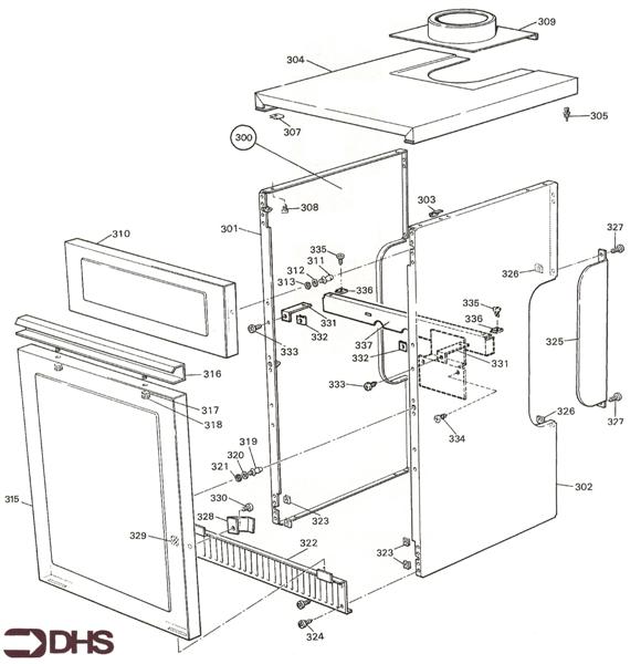 Exploded Diagram for CASING ASSY