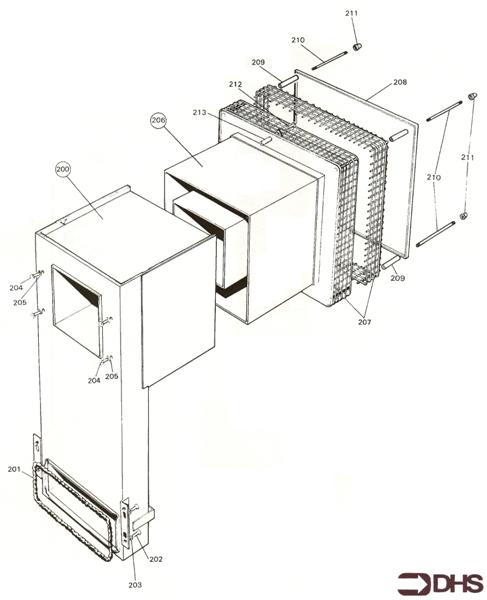 AIR DUCT AND FLUE ASSY logo
