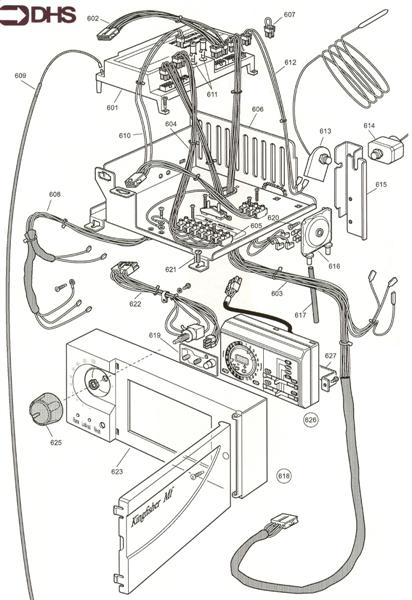 Exploded Diagram for CONTROL PANEL - CF/RS WITH PRO