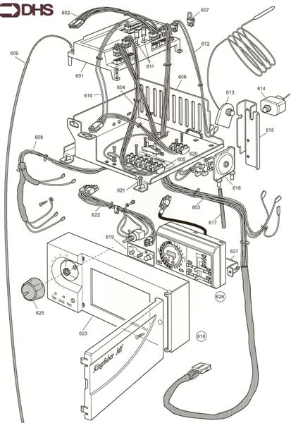 Exploded Diagram for ALTERNATIVE FLUE KITS