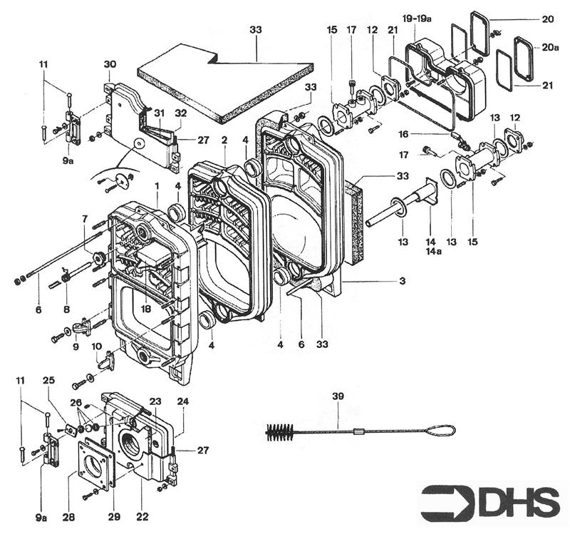 Exploded Diagram for BOILER ASSY