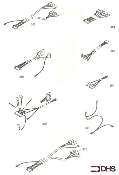 Exploded Diagram for WIRING HARNESSES