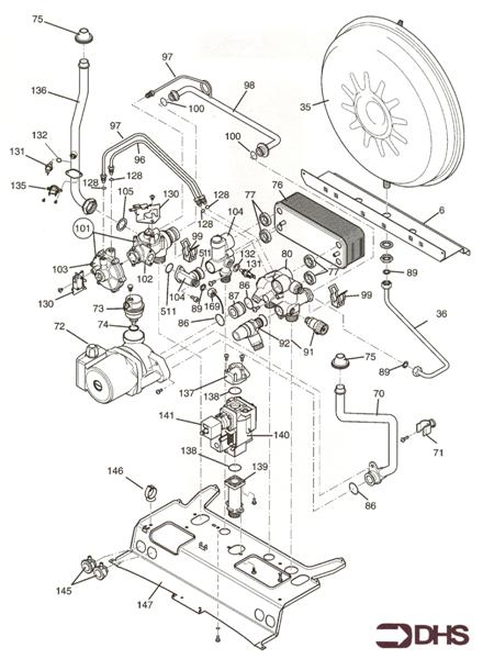 Exploded Diagram for HYDRAULICS