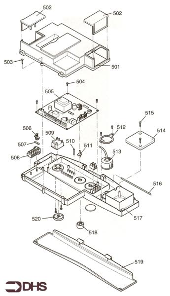 Exploded Diagram for CONTROLS