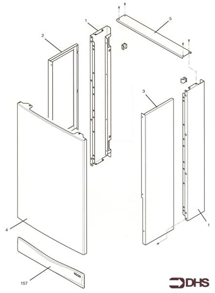 Exploded Diagram for CASING ASSY