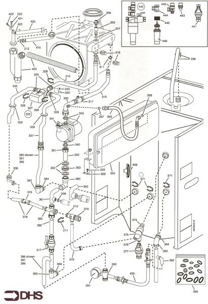 Exploded Diagram for HYDRAULICS - INLET CONTROL GRO