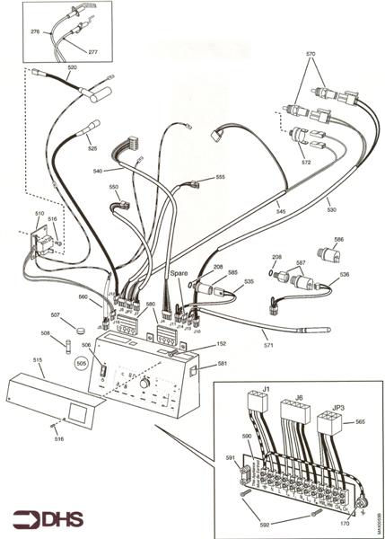 Exploded Diagram for CONTROLS - ELECTRICS