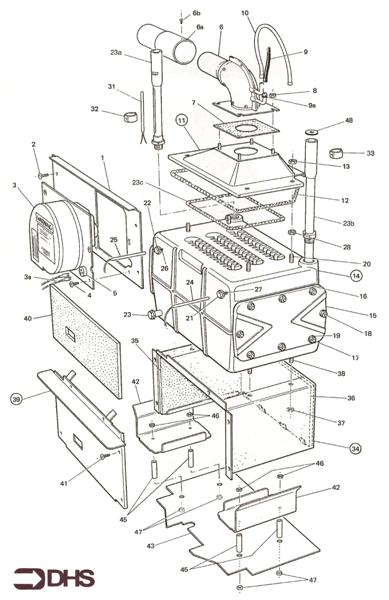Exploded Diagram for BOILER ASSY