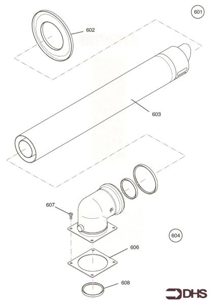 Exploded Diagram for CONTROL PANEL - RED ONLY