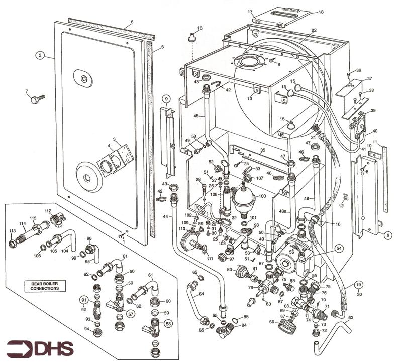 Exploded Diagram for FRAME - PIPEWORK