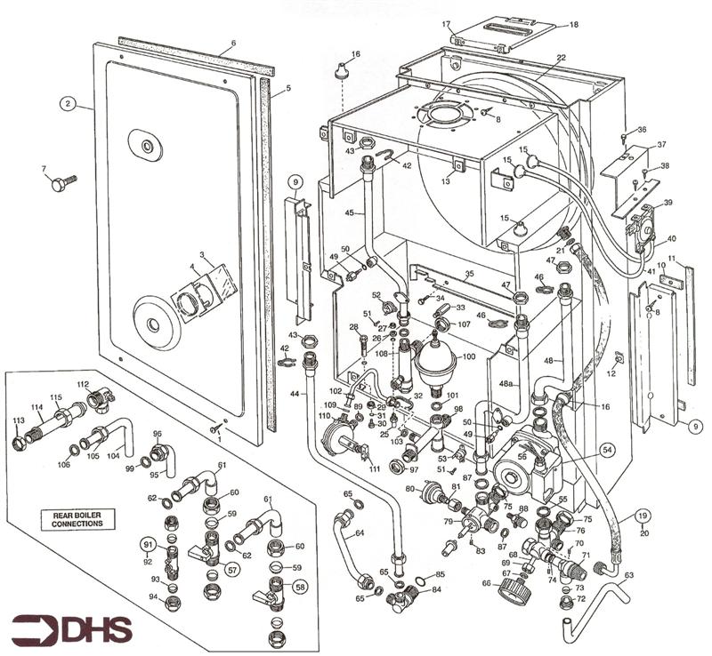 Exploded Diagram for FRAME - PIPEWORK