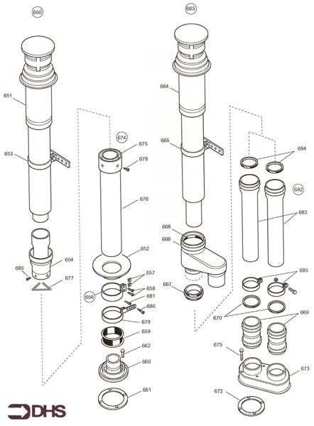 OPTIONAL FLUE PACK ASSY logo