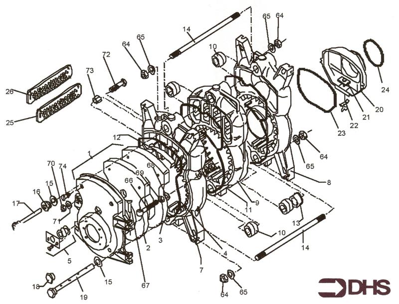 Exploded Diagram for COMPLETE MODEL