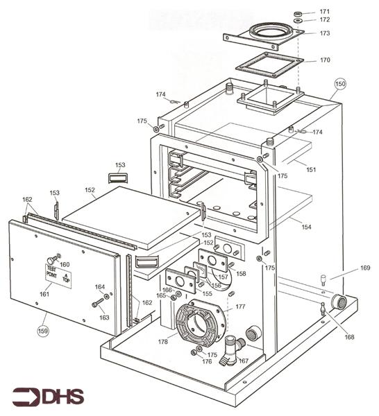 Exploded Diagram for BOILER ASSY