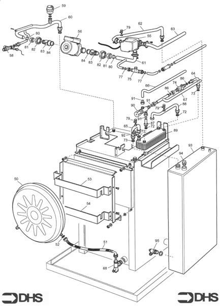 Exploded Diagram for PIPEWORK ASSY