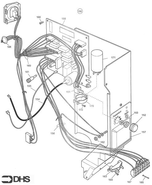 Exploded Diagram for CONTROL PANEL
