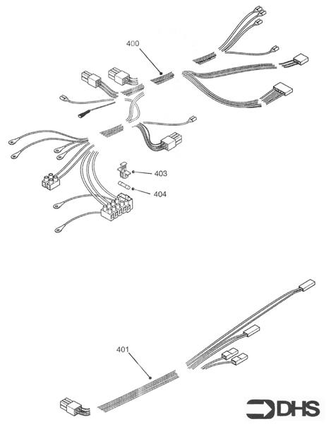 Exploded Diagram for WIRING HARNESS