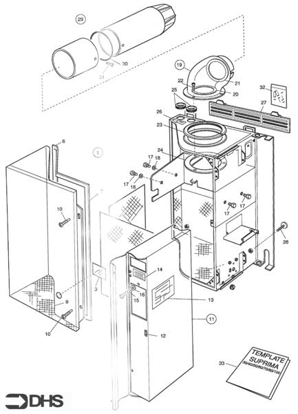 OUTER CASE FLUE ASSY logo