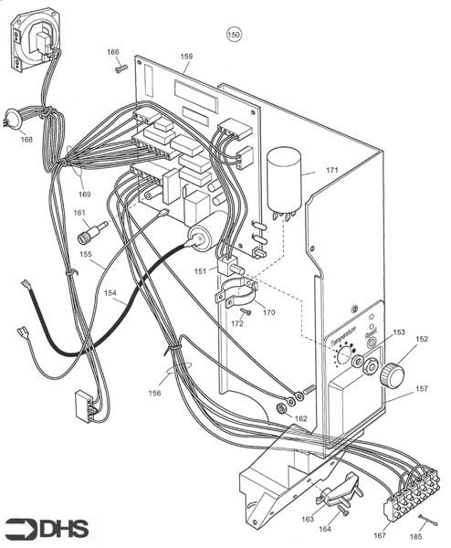 Exploded Diagram for CONTROL PANEL