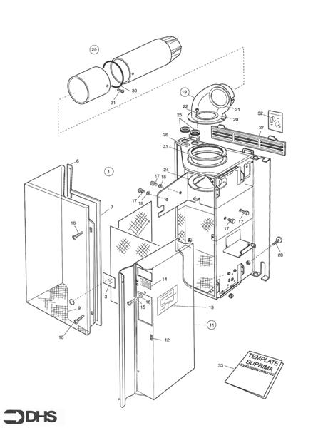 OUTER CASE FLUE ASSY logo
