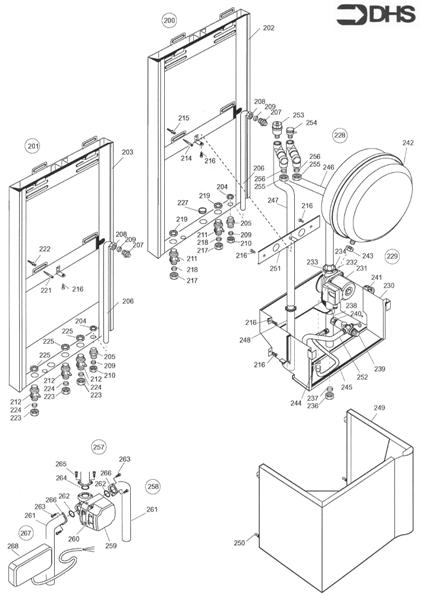 Exploded Diagram for EXPANSION VESSEL