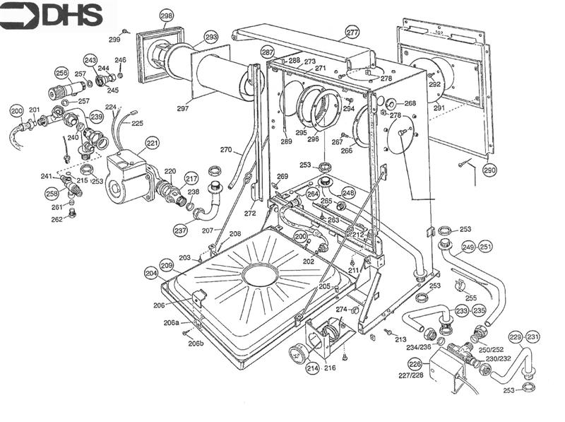 Exploded Diagram for CASING - PIPEWORK