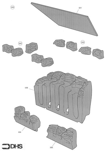 Exploded Diagram for CERAMIC COAL 26/1/98TO 31/1/99