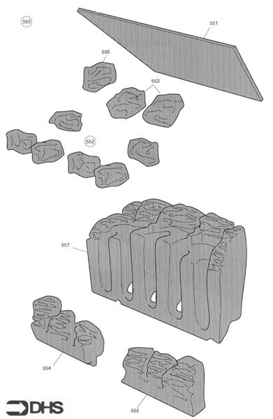 Exploded Diagram for CERAMIC COAL 1/2/99 ONWARDS