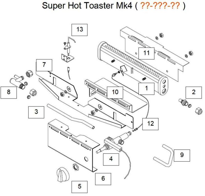 Exploded Diagram for EXPLODED VIEW