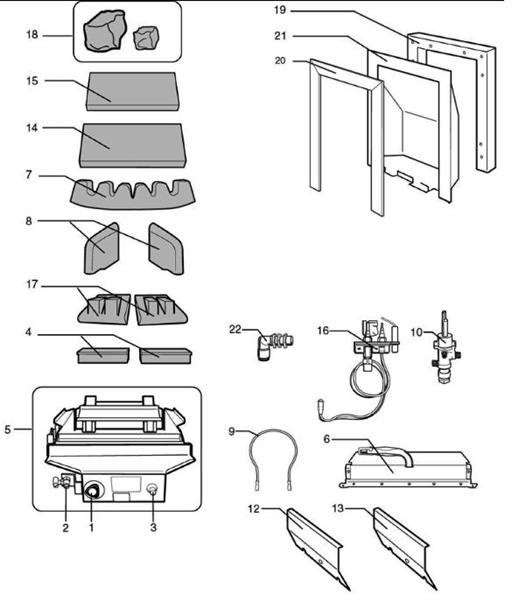Exploded Diagram for EXPLODED VIEW