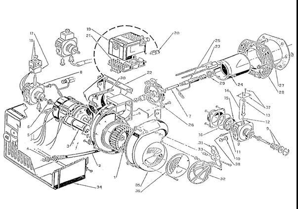 Exploded Diagram for ALL PARTS