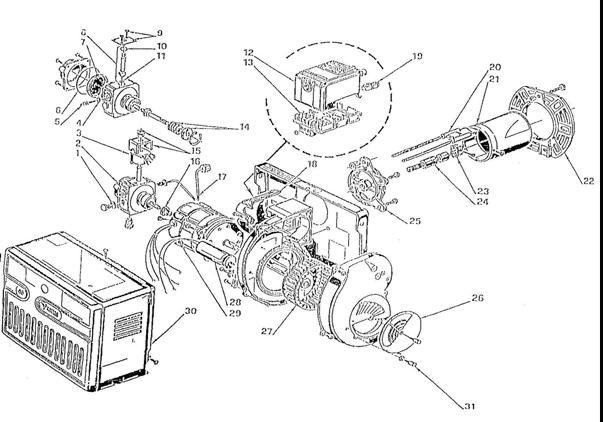Exploded Diagram for ALL PARTS