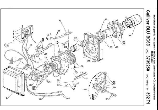 Exploded Diagram for ALL PARTS