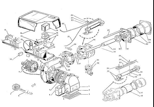 Exploded Diagram for ALL PARTS