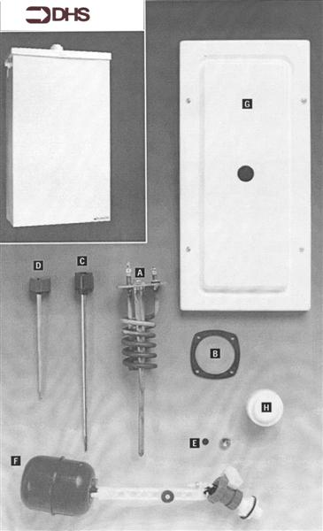 Exploded Diagram for COMPLETE MODEL