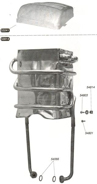 Exploded Diagram for HEAT EXCHANGER