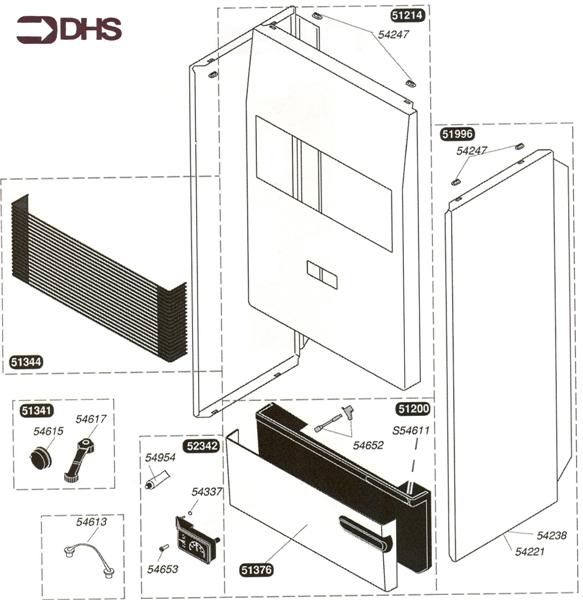 Exploded Diagram for CASING