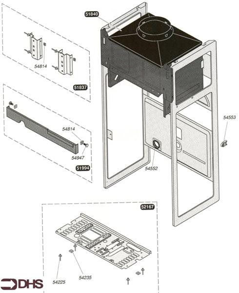Exploded Diagram for FRAME