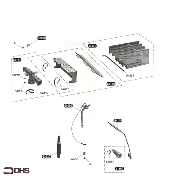 Exploded Diagram for BURNER
