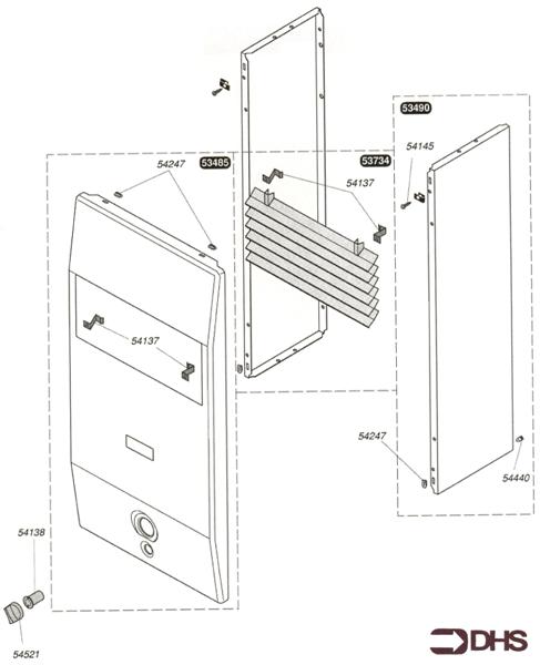 Exploded Diagram for CASING