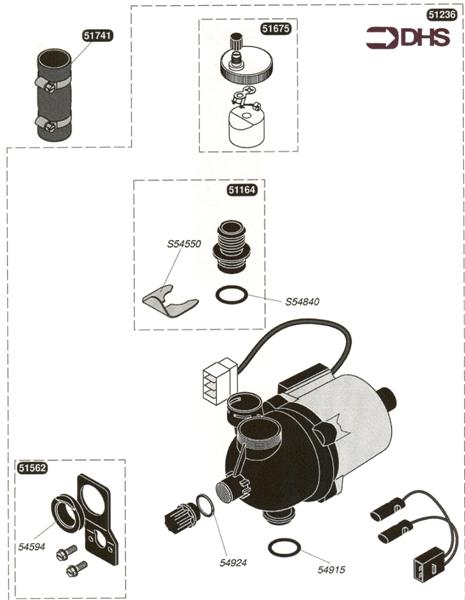 Exploded Diagram for PUMP