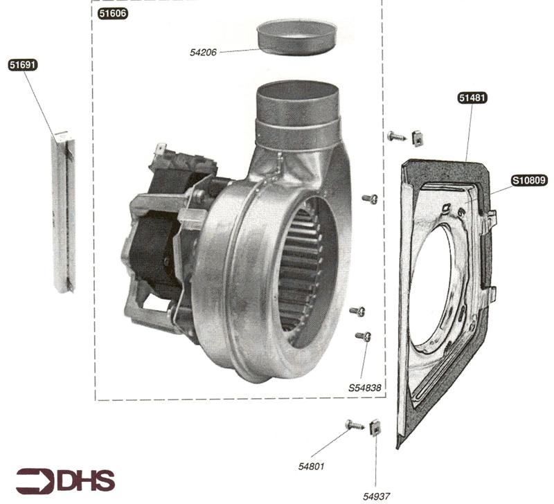 Exploded Diagram for FAN
