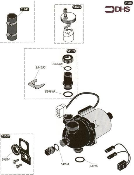 Exploded Diagram for PUMP