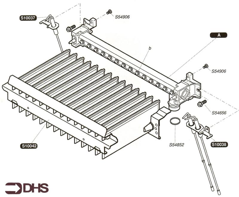 Exploded Diagram for BURNER
