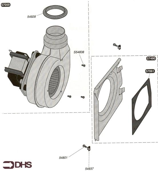 Exploded Diagram for FAN