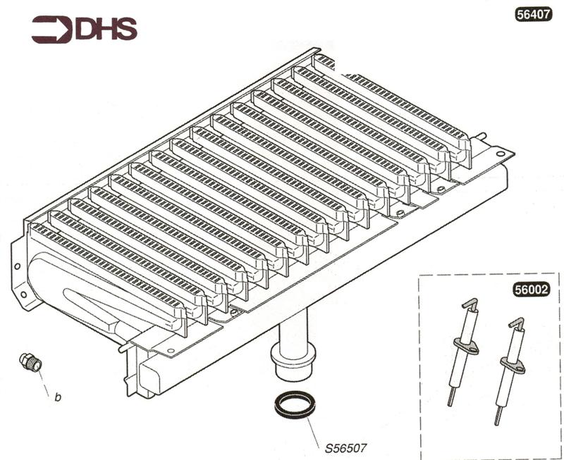 Exploded Diagram for BURNER