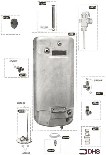 Exploded Diagram for TANK
